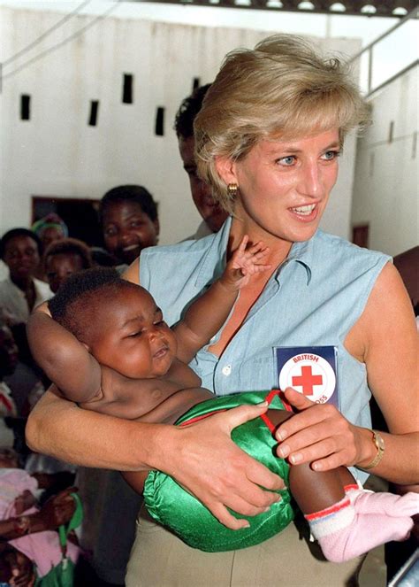 princess diana charitable work.
